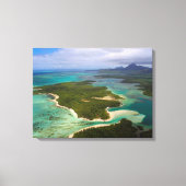 Ile Aux Cerfs, Mauritius Canvas Afdruk (Voorkant)