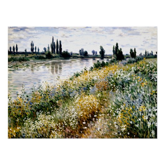 Ile aux Fleurs bij Vétheuil Perfect Poster (Voorkant)