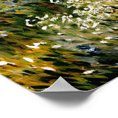 Ile aux Fleurs bij Vétheuil Poster (Hoek)