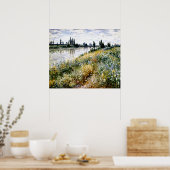 Ile aux Fleurs bij Vétheuil Poster (Keuken)