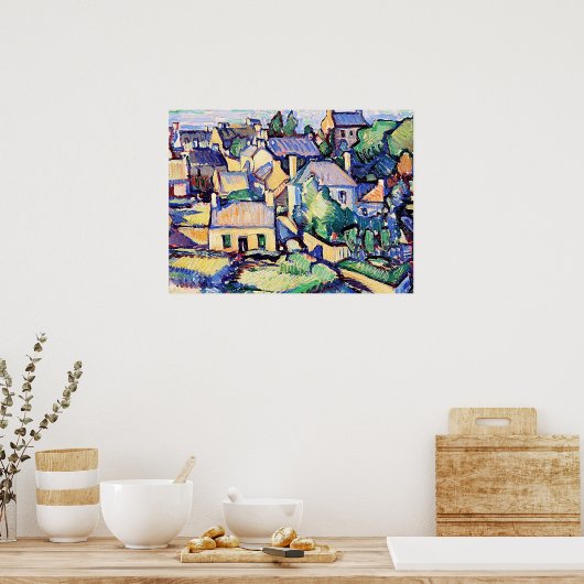 Ile de Brehat door Samuel Peploe, Poster (Keuken)