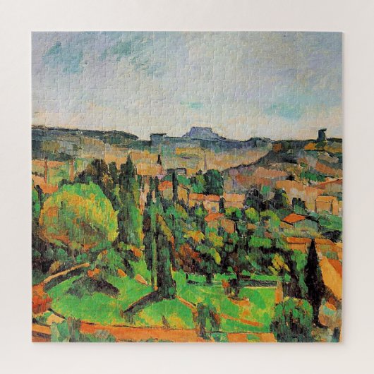 Ile de France Landschap, fijn kunst, Legpuzzel (Verticaal)