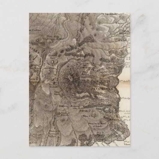 Ile de Mascareigne Briefkaart (Voorkant)