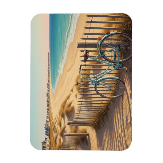 Île de Ré France Bicycle Magneet (Verticaal)