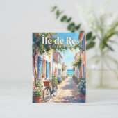 Île de Ré Frankrijk Briefkaart (Staand voorkant)