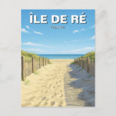 Île de Ré Frankrijk Reizen Briefkaart (Voorkant)