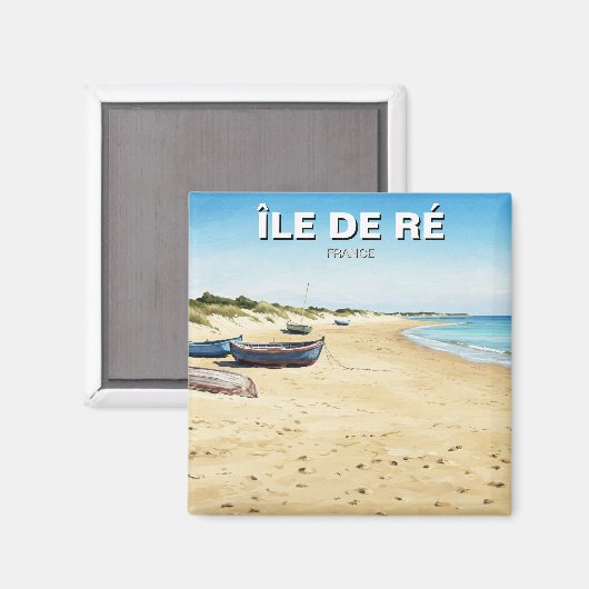 Île de Ré Frankrijk Reizen Magneet (Voorkant / Achterkant)