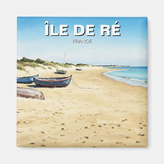 Île de Ré Frankrijk Reizen Magneet (Voorkant)