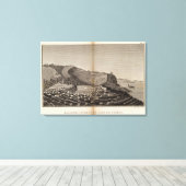 Ile de Staffa Canvas Afdruk (Insitu (Houten vloer))