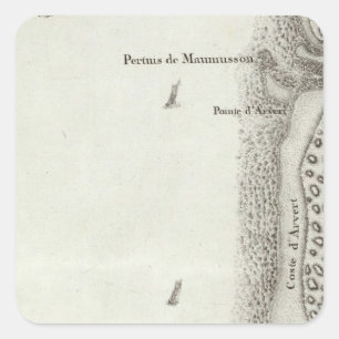 Ile d'Oleron Vierkante Sticker