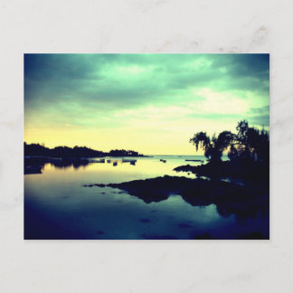 ile paradisiaque - overnachting briefkaart