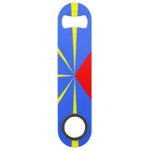 Ile Réunion 974 Réunion Island Drapeau Maveli Speed Flessenopener