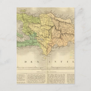 Ile St. Domingue of Haiti Briefkaart