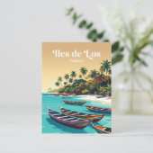 Îles de Los Guinee Briefkaart (Staand voorkant)