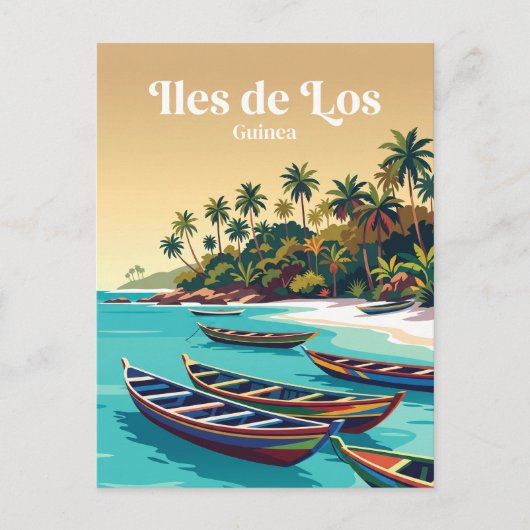 Îles de Los Guinee Briefkaart (Voorkant)