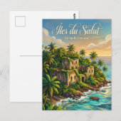 Îles du Salut Frans-Guyana Briefkaart (Voorkant / Achterkant)
