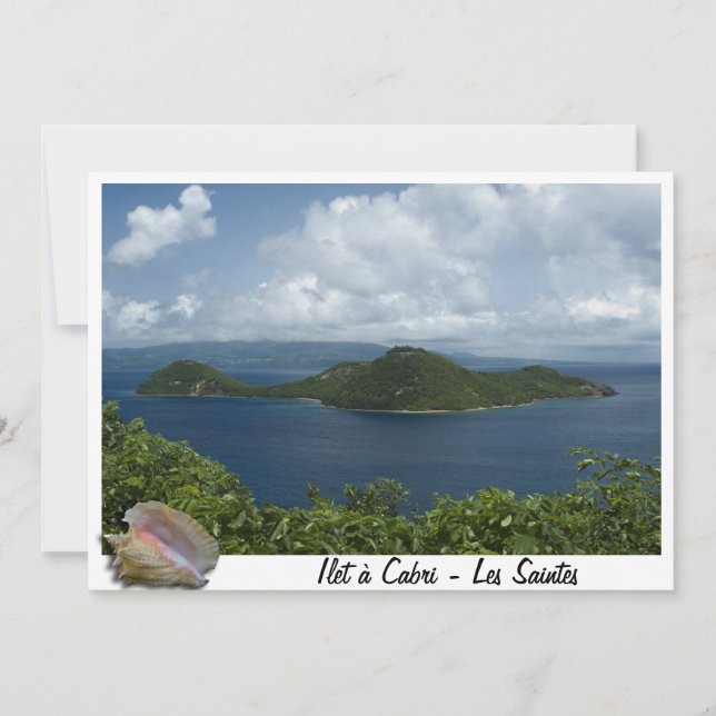 Ilet Cabri- Les Saintes-Guadeloupes (Voorkant)