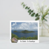 Ilets cabri- Les Saintes- Guadeloupes Briefkaart (Staand voorkant)