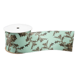 Ilex – Holly – Christdorn – Muster Verzierung Satijnen Lint