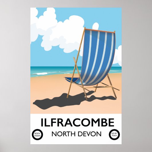 Ilfracombe North Devon reisposter Poster (Voorkant)
