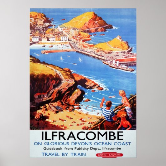 ILFRACOMBE POSTER (Voorkant)