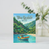 Ilha Grande Brazilië Briefkaart (Staand voorkant)