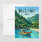 Ilha Grande Brazilië Briefkaart (Voorkant / Achterkant)