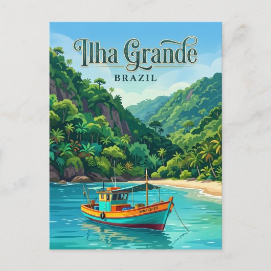 Ilha Grande Brazilië Briefkaart (Voorkant)
