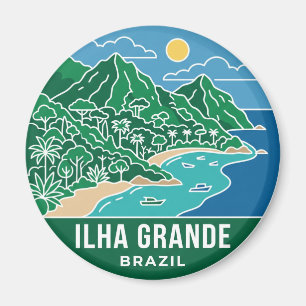 Ilha Grande Brazilië Magneet