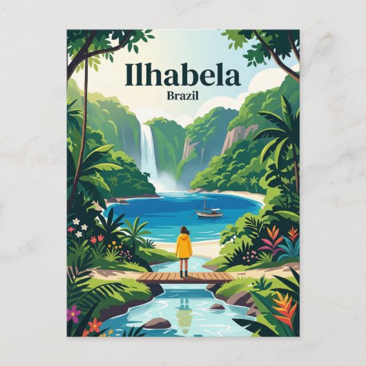 Ilhabela Brazilië Briefkaart (Voorkant)