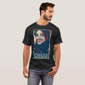 Ilhan Omar Poster Political Parody T-shirt (Voorkant volledig)
