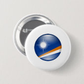 Ilhas Marshall Ronde Button 5,7 Cm (Voorkant /achterkant)