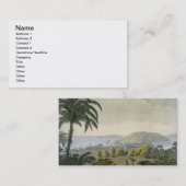 Ilheus (kleurgraving) visitekaartje (Voorkant / Achterkant)