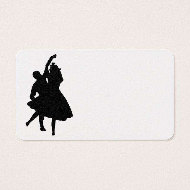 ILHOUETTE DANCERS VISITEKAARTJES (Voorkant)