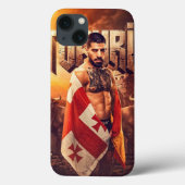 Ilia topuria Case-Mate iPhone case (Achterkant)