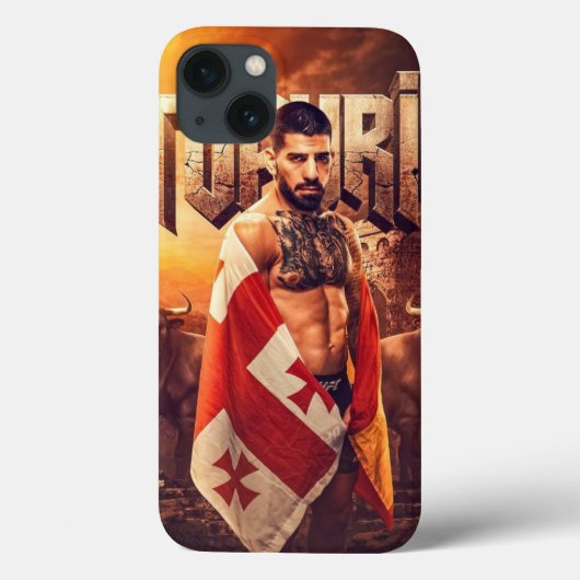 Ilia topuria Case-Mate iPhone case (Achterkant)