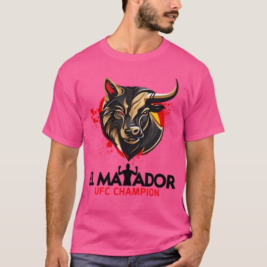 Ilia Topuria El Matador T-shirt (Voorkant)