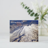 Iliamna vulkaan, Aleoetische Range, AK - briefkaar Briefkaart (Staand voorkant)