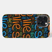 Ilies iPhone Hoesje (Achterkant horizontaal)