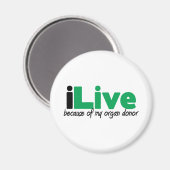 iLive-transplantatie Magneet (Voorkant / Achterkant)