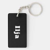 Ilja Sleutelhanger (achterkant)