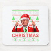 Ill Be Home For Christmas Santa Trump Xmas Pajama  Muismat (Voorkant)