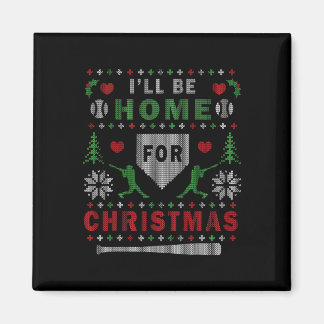 I'll Be Home For Christmas Sell Ugly Christmas  Magneet