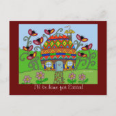 I'll be Home for Easter! Feestdagenkaart (Voorkant)