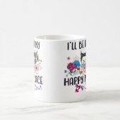 I'Ll Be In My Happy Place Sewing Machine Flower Qu Koffiemok (Center)