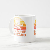 I'Ll Be In The Backyard Wine And Cigar Koffiemok (Voorkant links)