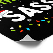 I'll Bring The S Funny Family Matching Christmas  Poster (Hoek)