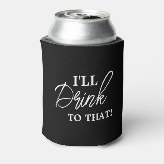I'll Drink to that Wedding Can Cooler (Blikje Achterkant)