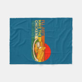 I'll Just Have The Chicken Tenders - Funny Chicken Fleece Deken (Voorkant (Horizontaal))