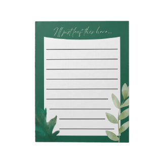 I'll Just Leaf This Here... Notepad Notitieblok